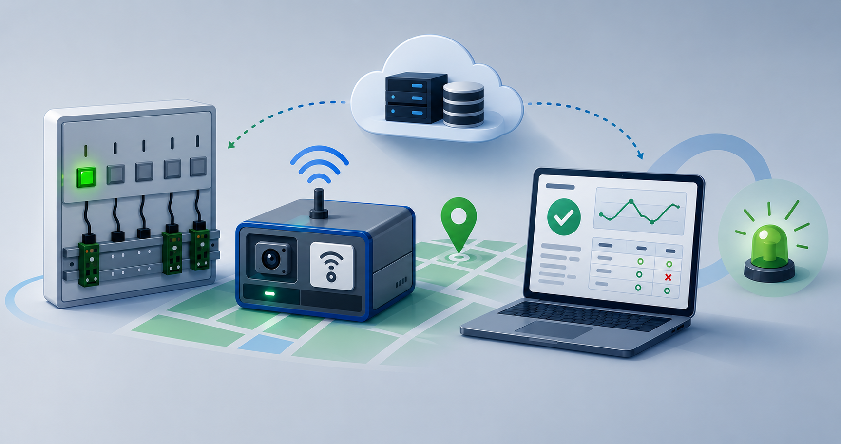 Telematics Control Unit（远程信息处理控制单元）出货前综合检查系统的图片